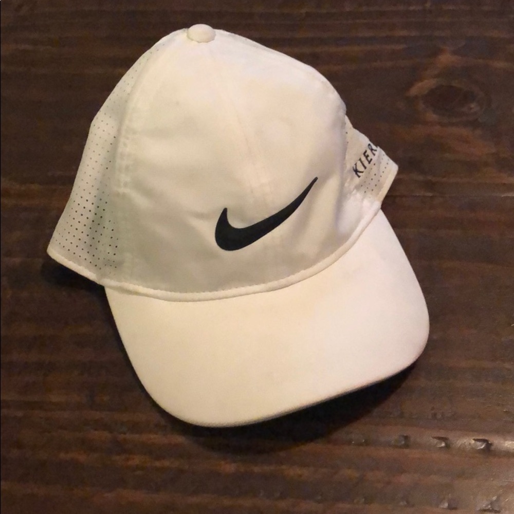 Nike golf white dri fit hat